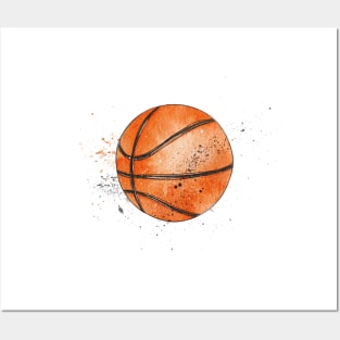 Basketball ball Posters and Art